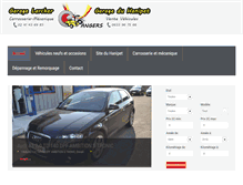 Tablet Screenshot of garage-larcher.com